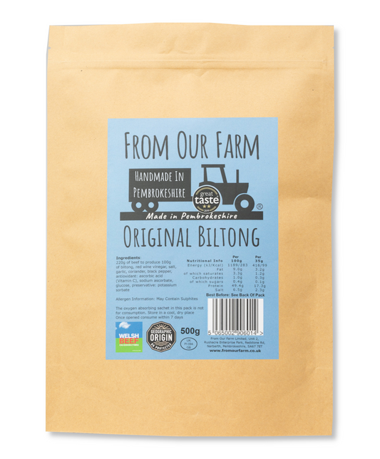 Bulk Bag Biltong - 500g