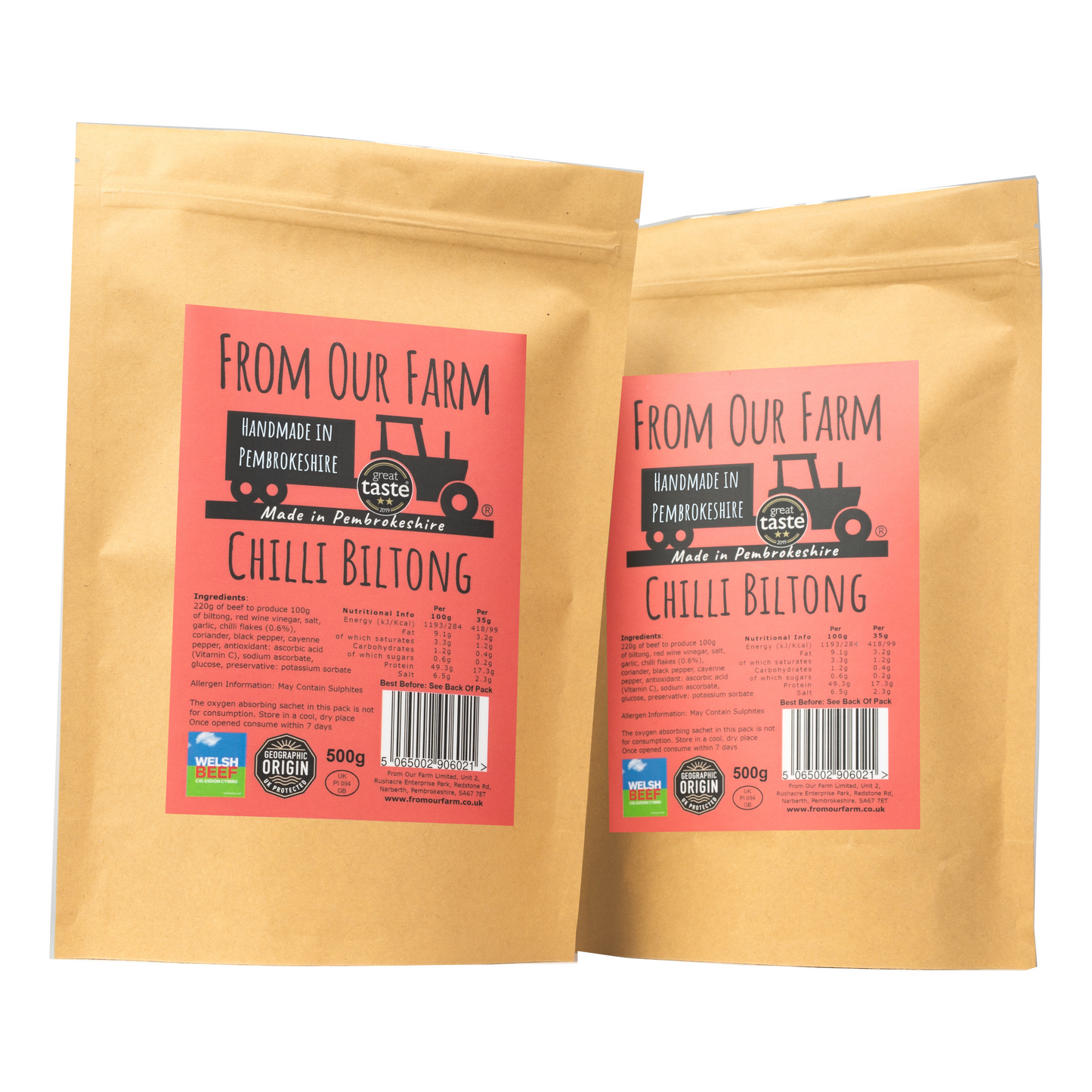 Bulk Bag Biltong - 1kg