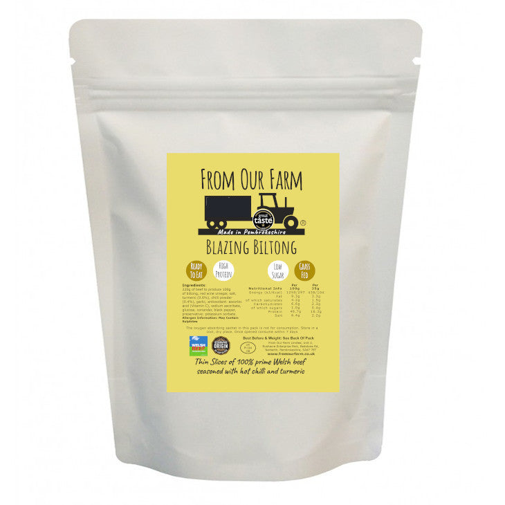 Blazing Turmeric Biltong