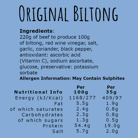 Biltong Sticks (Unsliced)