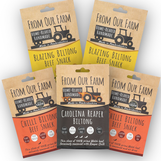 Hot Stuff Biltong Selection Box