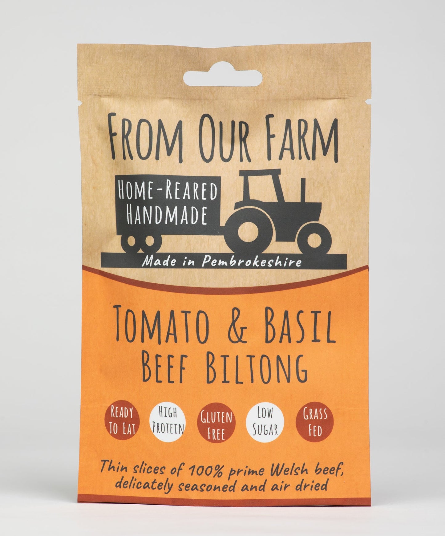35g Tomato & Basil Biltong