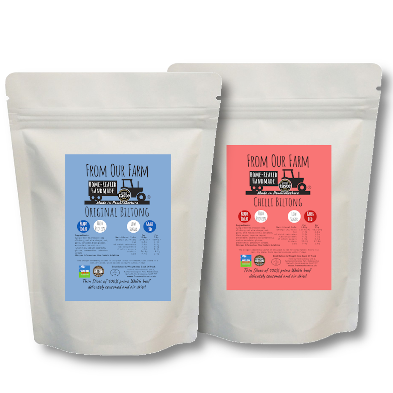 Bulk Bag Biltong - 500g