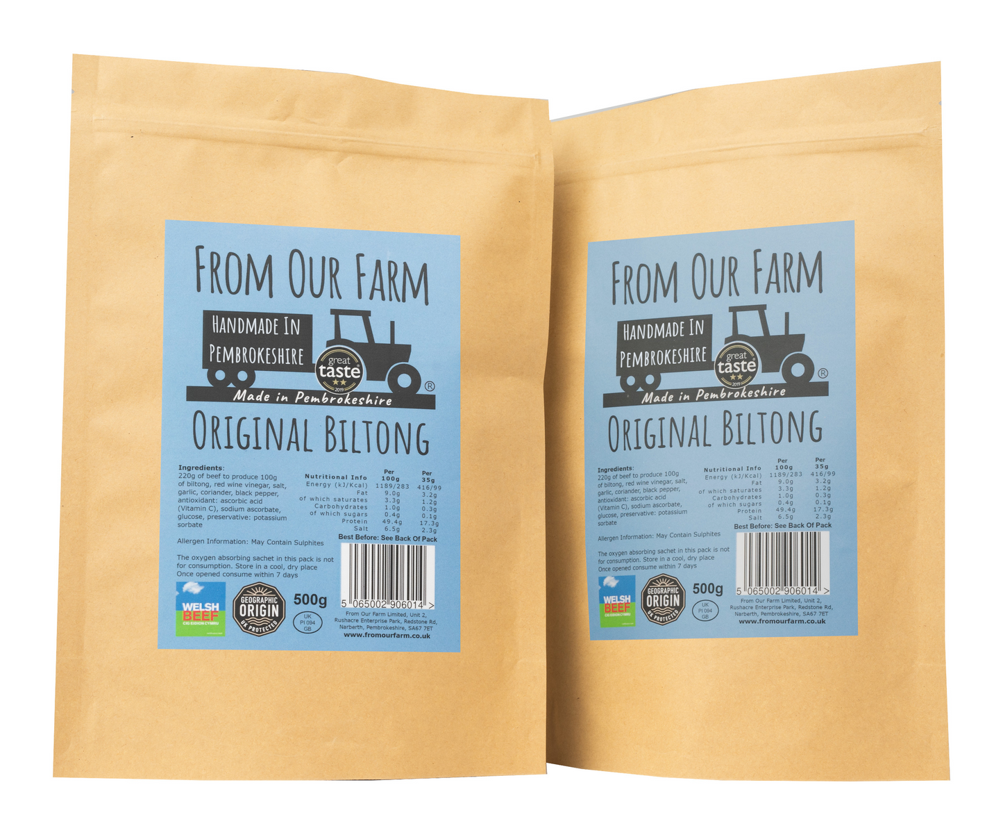 Bulk Bag Biltong - 1kg